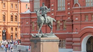 Памятник маршалу Жукову, Москва, 2013 г