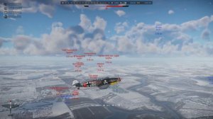 War Thunder Снять с хвоста противника БР 5,7