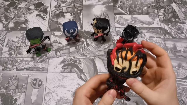 Funko POP ( Venom ) Обзор Marvel фигурок. смотреть онлайн