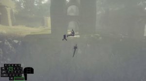 Nier Automata (PC) long jump with keypresses