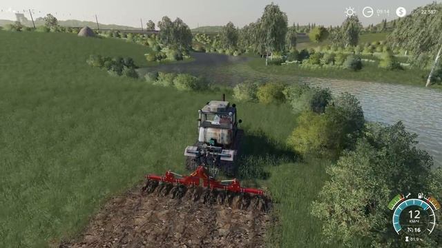 FS 19 - Распахиваю новое поле. Продаю пеллеты - Фермер в БАЛДЕЙКИНО # 21 смотреть онлайн