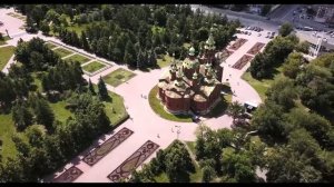 Солнечный Челябинск с высоты в 4K