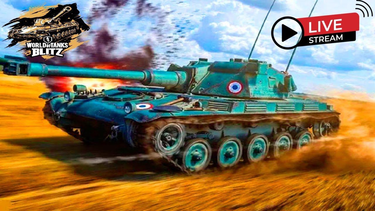 WOT Blitz, Прокачиваю Танк 5 уровня AMX ELC bis  !!!