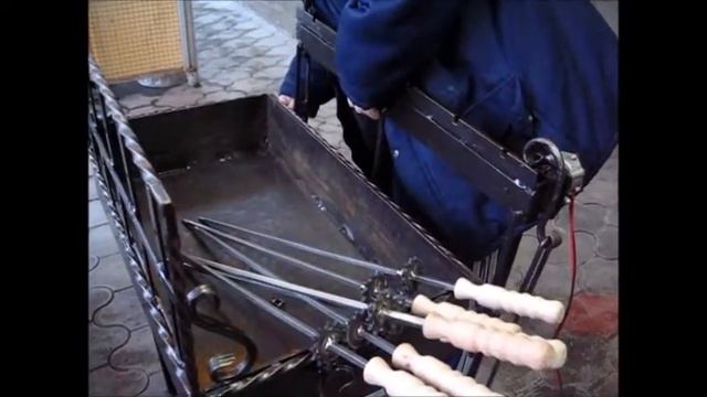 Мангал с Электроприводом!!!