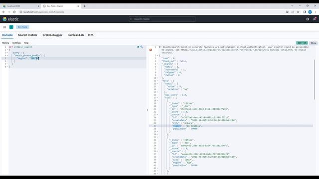 Elasticsearch Source and Match_Phrase_Prefix смотреть онлайн