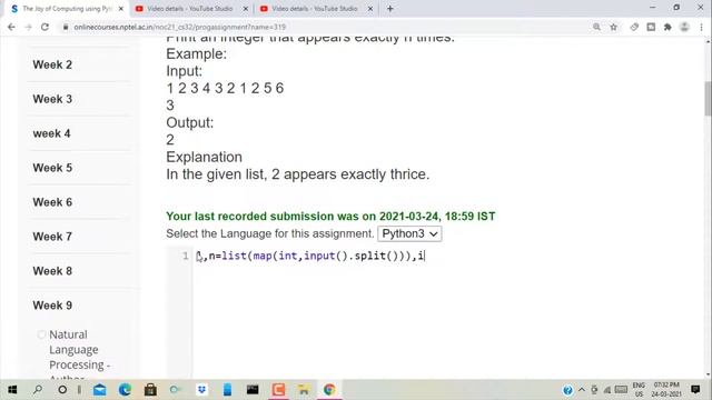 NPTEL The Joy of Computing Using Python Week-9 Programming Assignment-1 Solution || Swayam