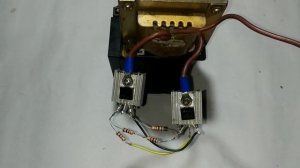 How to make inverter from old ups transformer | 12v to 220v powerful inverter