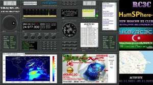 4K8/RC3C - HamSphere - OSR activities on HF bands...oops..it's a NA contest...