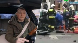 Автомобиль блогера Эдварда Била попал в аварию с пятью машинами в Москве | Новости | Эдвард Бил
