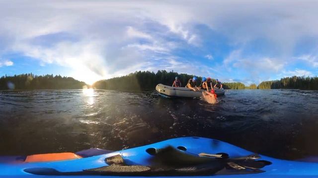 Карелия 2023. Сплав по реке Шуя. Сальто от капитана! смотреть онлайн