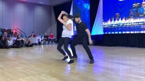 Ben Morris and Torri Zzaoui 1st place SwingCouver Champs SS