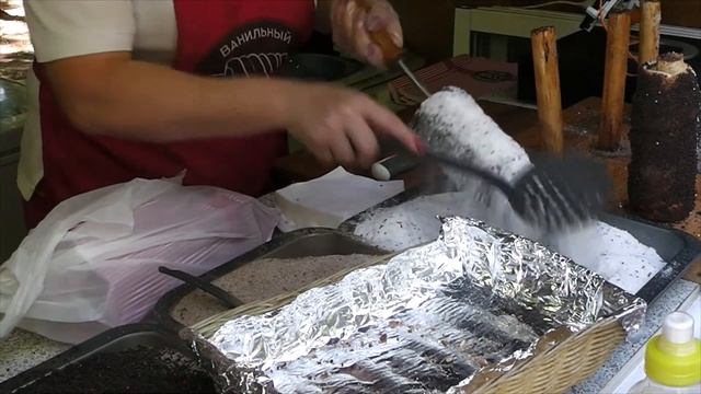 Ванильный Крутиш (Трдельник). EcoFood | STREET FOOD in Moscow