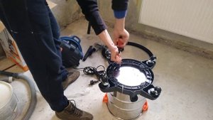 Пылесос Dexter 1400w 20L с леруа мерлен.