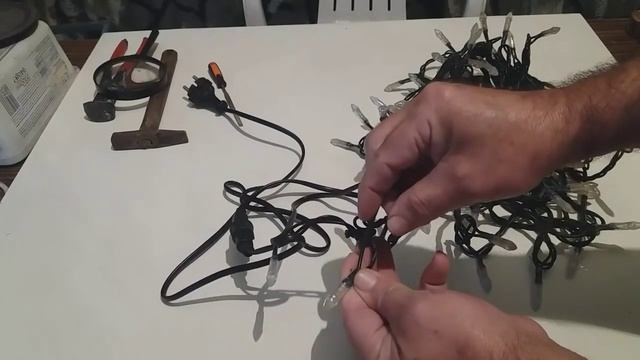Λαμπάκια Χριστουγεννιάτικα επιδιόρθωση How to repair Christmas lights смотреть онлайн