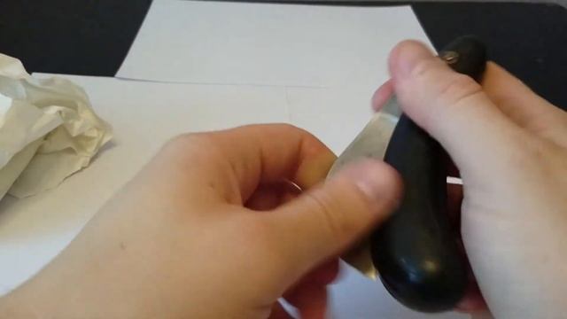 Садовый нож СССР! Складной нож Советский!Советский керамбит! смотреть онлайн