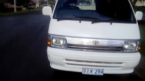 1997 Toyota hiace long wheel base van