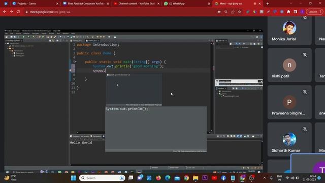 Automation testing PART 10 | How to install Eclipse IDE 2023 | Java Hello World program