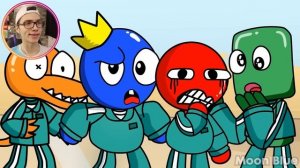 МАЛЫШ СИНИЙ ДРУГ И ЩЕНЯЧИЙ ПАТРУЛЬ EXE ? РАДУЖНЫЕ ДРУЗЬЯ ROBLOX в RAINBOW FRIENDS АНИМАЦИИ