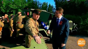 Прямое включение. Волгоград. Праздничный канал. Фрагмент выпуска от 09.05.2024