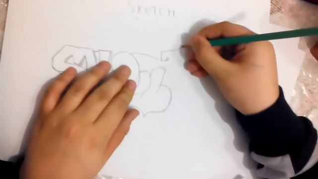 Как рисовать граффити ,часть 1
