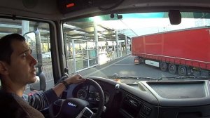 Евро Дальнобой. #125  Обновленый DAF. Рейс Дюсельдорф - Лейпциг. Часть 1.