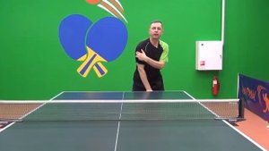 Тем , кто тренирует топ спин слева.