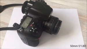 NIKKOR AF 50mm f/1.8D vs NIKKOR AF 50mm f/1.4D (Скорость автофокуса / Autofocus speed)