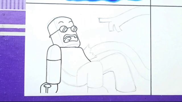 Drawing ROBLOX Origin Of Rainbow Friends Purple /Orange/Green/Blue From Gametoons #33 смотреть онлайн