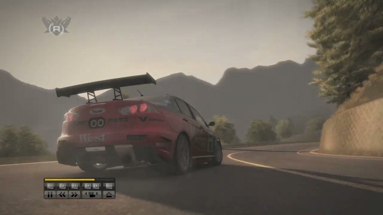 [GRID] Evo X vs Evo X Toug Race in Akina Town смотреть онлайн