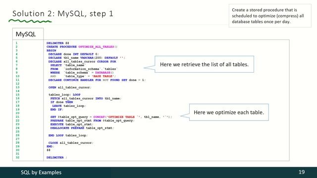 05 - 02 - 02 - Using Stored Procedures for Performance Optimization (Example 39) [RUS]
