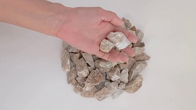 Видео обзор. Бежевый камень для ландшафта (20-40 мм). смотреть онлайн
