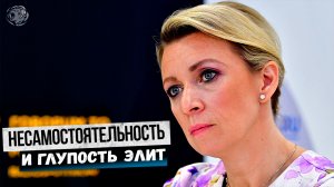 Захарова оценила иск Евросоюза в ВТО к России на €290 млрд : цена «глупости» политиков