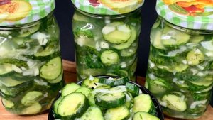 "СВЕЖИЕ" огурчики на ЗИМУ🥒 Это моя обязательная заготовка на зиму