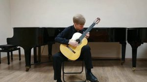 «ВОЛШЕБНЫЕ СТРУНЫ ГИТАРЫ» Бакаушин Глеб: Дж. Завинул "Мерси, мерси. мерси", арр. А.И. Виницкий.