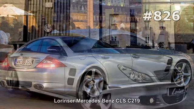 #826. Lorinser Mercedes Benz CLS C219 (Концепт и тюнинг) смотреть онлайн