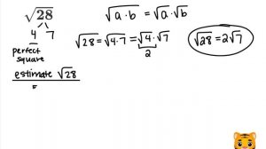 Square Root 28