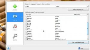 Как изменить язык в Nero 7