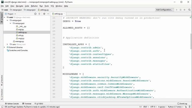 Django. Быстрый старт.Урок 2. Установка Django. (Андрей Кудлай - webformyself)