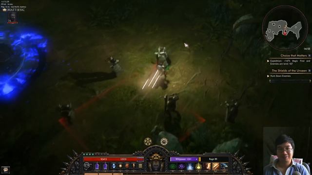 Wolcen - Explosion Mage Test! Map Level 139 & 187! смотреть онлайн