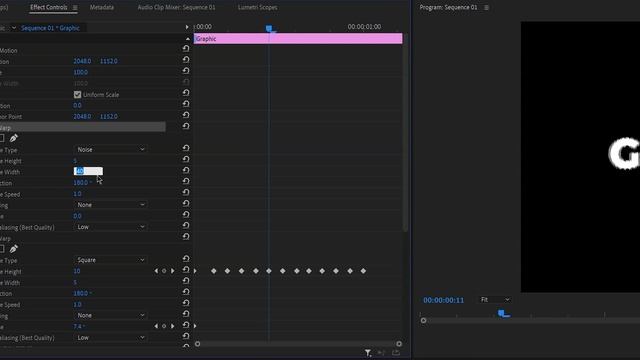 Create an AWESOME Text Glitch Effect! NO PLUGINS  Adobe Premiere Pro 2021