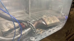 промывка сажевого фильтра на специализированном стенде