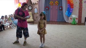 Выпускной утренник в детском саду. Луганск.