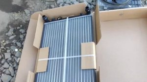 Volkswagen Bora замена радиатора охлаждения со снятием бампера.