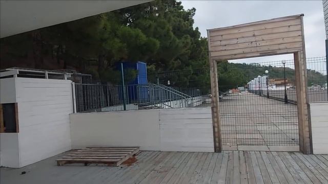 Прогулка по ул Дражинского Парк Олива Актер /Ялта Крым