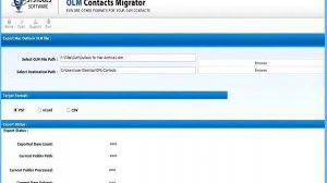 SysTools OLM Contacts Migrator Tool