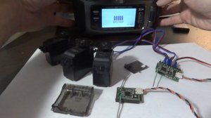 Spectrum AR8000 with & without sat. Red & orange LED blinking.