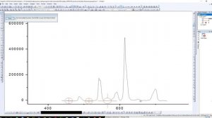 Вычитание базовой линии в Origin 2018