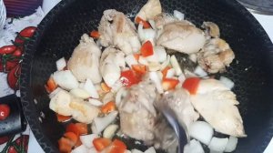 Как? приготовить вкусное спагетти ?с курицей? очень простой рецепт но безумно? вкусный???