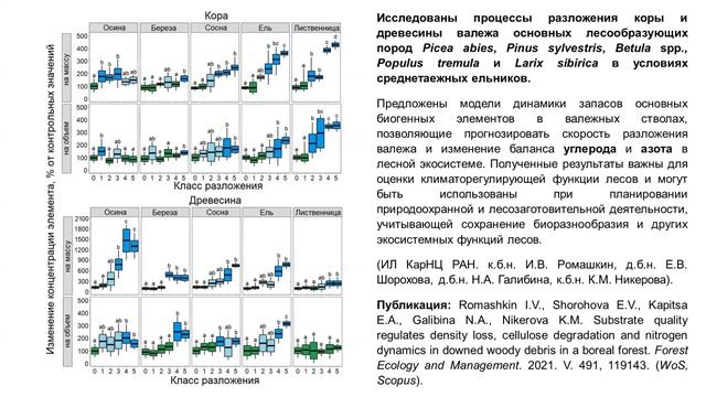 ЛЕКЦИЯ "РОЛЬ ВАЛЕЖНИКА В ЖИЗНИ ЛЕСОВ КАРЕЛИИ"