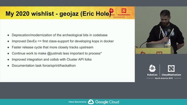 SIG Cluster Lifecycle (kops) - Justin Santa Barbara, Google смотреть онлайн